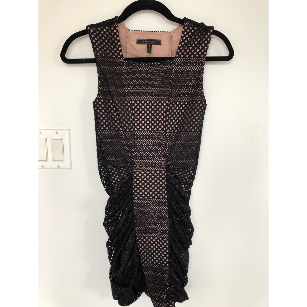 BCBG Bodycon Ruched Dress - XXS